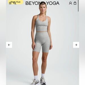 Beyond yoga spacedye 7” high waisted biker shorts